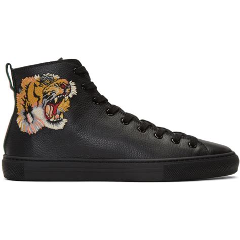 Gucci tiger sneakers high